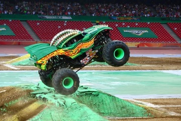 plakat samochód, car, monster truck, auto, 40x30cm