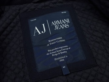 ARMANI JEANS CABAN DWURZĘDOWY PŁASZCZ ELEGANCKI OCIEPLANY r. L /52