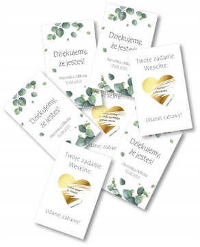 Задания на свадебные скретч-карты для гостей Благодарность гостям на свадьбе х20