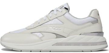 Buty męskie sportowe HUGO BOSS białe trampki sneakersy r. 43 28,5cm