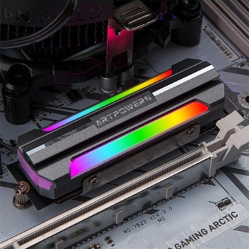 Радиатор для твердотельного накопителя M.2 M2 NVME ARGB