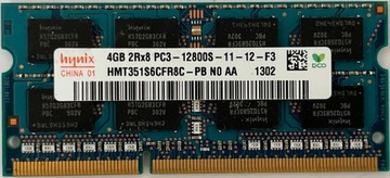 Pamięć RAM Hynix 4GB DDR3 1600MHZ 12800S 11 12 F3 261