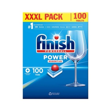 FINISH POWER ESSENTIAL 100 ШТ. ТАБЛЕТКИ ДЛЯ ПОСУДОМОЕЧНОЙ МАШИНЫ ТАБЛЕТКИ