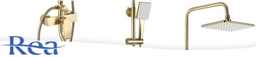 Набор для душа Hass Brushed Gold