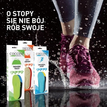 Стельки для обуви COCCINE CITY COMFORT, размеры 44-47