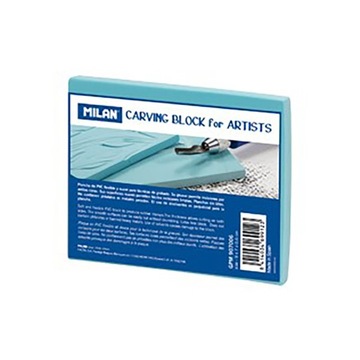 Blok do linorytu - Milan - winylowy, 9 x 7 cm