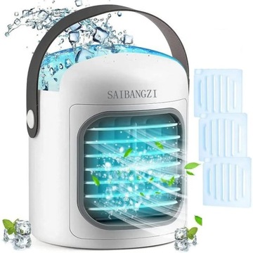 KLIMATOR PRZENOŚNY MINI USB 2.5Ah 3w1