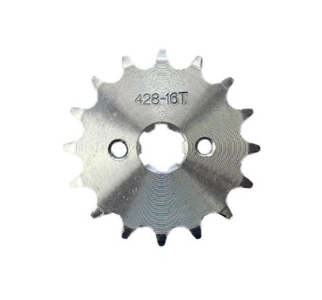 ZĘBATKA ZDAWCZA PRZÓD 428 16 ZĘBÓW ŚR.17mm M6
