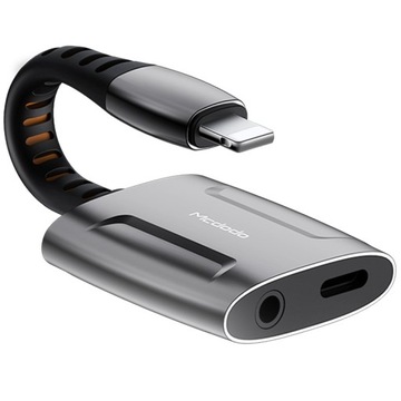 Adapter Lightning do Lightning + AUX mini jack 3.5mm, Mcdodo CA-6340