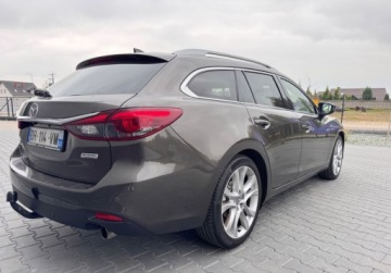 Mazda 6 III Kombi Facelifting 2.2 SKYACTIV-D I-ELOOP 175KM 2016 Mazda 6 bezwypadek1wlascicielserwis aso4x4NAKAMA 2.2 Diesel 175KM, zdjęcie 6
