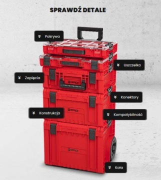 Органайзер Qbrick System PRO 300 RED Ultra HD