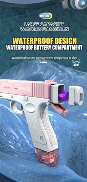 Новый водяной пистолет 2023 года, электрический пистолет Glock