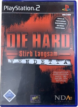 DIE HARD VENDETTA płyta bdb komplet PS2