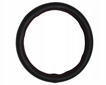 NAKŁADKA NA KIEROWNICE SKÓRA NATURALNA do Ford Fiesta 5 6 7 Focus 2 3