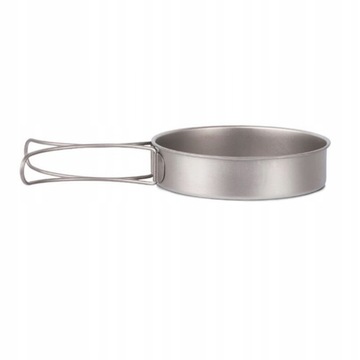 Ultralekka patelnia tytanowa Z uchwytem 1000ML