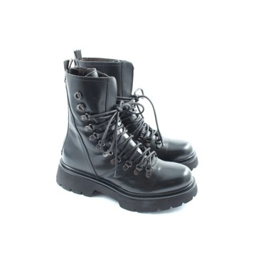 Buty motocyklowe Rozm. EU 40 czarny Biker Boots