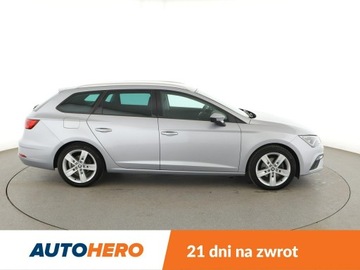 Seat Leon III ST Facelifting 1.4 EcoTSI 150KM 2017 Seat Leon DSG full LED navi klima auto grzane, zdjęcie 8