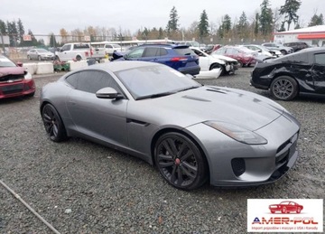 Jaguar F-Type Coupe Facelifting MY21 2.0 i4 Turbo 300KM 2020 Jaguar F-Type JAGUAR F-TYPE CHECKERED FLAG RWD AUTOMATICP300 RWD AUTOMATIC