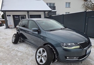 Skoda Rapid II Spaceback 1.4 TSI 125KM 2017 Skoda RAPID Sprowadzony Zarejestrowany Ubezpieczony 1.4 Benzyna 125KM, zdjęcie 6