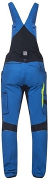 Spodnie ogrodniczki Ardon 4Xstretch - niebieski