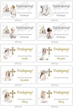 Благодарственный тортик для гостей Первого Причастия