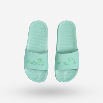 ЖЕНСКИЕ РЕЗИНОВЫЕ ШЛЕПАНЦЫ ДЛЯ БАССЕЙНА 38 KUBOTA BASIC PLAIN SAGE LIGHT 38
