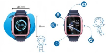 Smartwatch Zegarek CALMEAN Video 4G Aplikacje