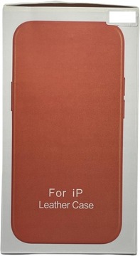 Etui Case Leather Skórzane do iPhone 12 Pro Max