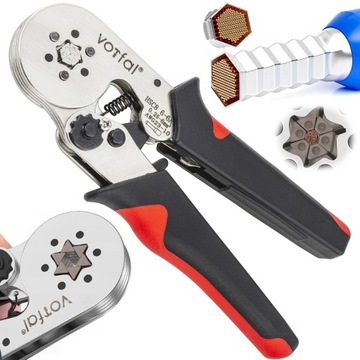 ZACISKARKA PRASKA TULEJEK DO KABLI SZEŚCIOKĄTNA 6 KĄT