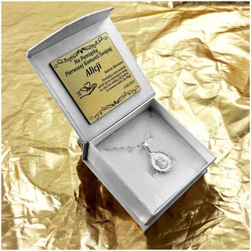 СЕРЕБРЯНАЯ СИНГАПУРСКАЯ ЦЕПЬ + МЕДАЛЬ СТРАСТИ 925 ГРАВИРОВКА БОЖЬЕЙ МАТЕРИ МАДОННА