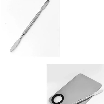 PALETA paletka Z Łopatką DO MIESZANIA KOSMETYKÓW PODKŁADU bazy