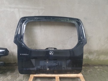 MERCEDES VITO W447 KLAPA TYŁ POKRYWA BAGAŻNIKA KOLOR CZARNY