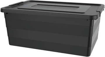 JAGIEŁŁO - Pojemnik plastikowy na zabawki - Pudełko Kosz Skrzynia - 40 L