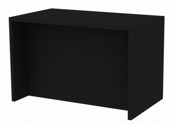 Czarna matowa wyspa kuchenne gotowa wyspa do kuchni 130x80 cm czarny mat