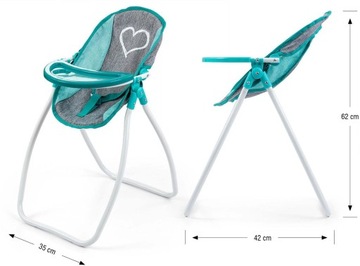 Кукольный набор Milly Mally 4in1 Качели-кровать