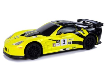 Спортивный автомобиль с радиоуправлением 1:24 Corvette C6.R 2.4G Фары