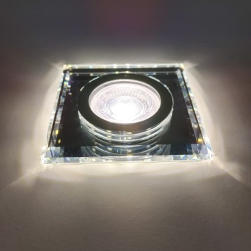 Встраиваемый светильник LED GU10 с галогенной подсветкой