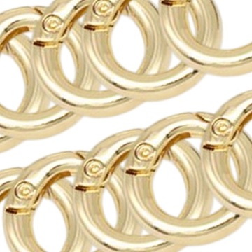 Карабиновые защелки округлой цинковой сплав