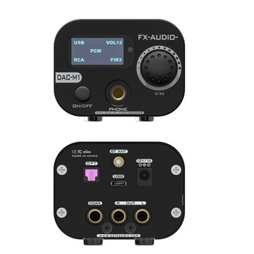 FX-AUDIO DAC-M1 Усилитель для наушников с декодированием Bluetooth CSR8675
