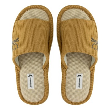 KAPCIE DOMOWE KLAPKI DAMSKIE PANTOFLE NADRUK CIAPY