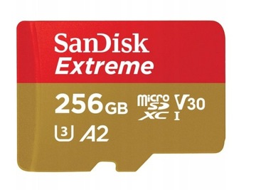 Karta SanDisk Extreme microSDXC 256GB 190/130 MB/s