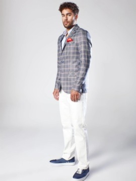 МУЖСКОЙ СЛУЧАЙНЫЙ ПИДЖАК В КЛЕТКУ DSTREET размера. С