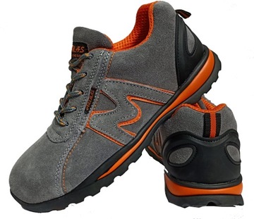 Buty robocze ochronne półbuty siwe BSPORT 3G 44