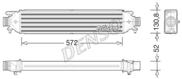 INTERCOOLER ALFA ROMEO GIULIETTA (940_) 1.6 JTDM