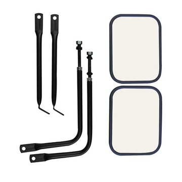 2 шт. автомобильные зеркала, пригодные для Jeep Wrangler CJ YJ TJ JK JL дверные петли