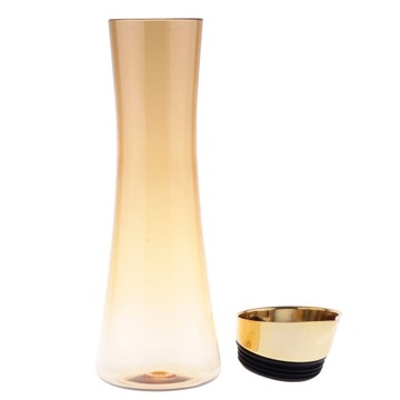 Пластиковый кувшин для наливания воды, кувшин для сока, горячая/холодная вода, пиво, 1 л, золото