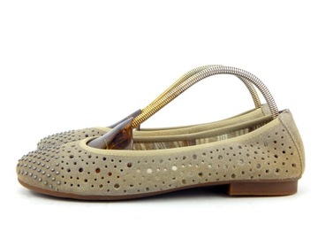 Buty ze skóry RIEKER r 40/26 cm