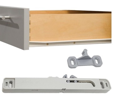 CICHY DOMYK SPOWALNIACZ HAMULEC DO PROWADNIC ROLKOWYCH I AIRTIC BOX