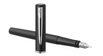 ПЕРЬЕВАЯ РУЧКА CT ALLURE WATERMAN + ЧЕРНИЛЬНЫЙ ПОРШЕНЬ ЧЕРНАЯ