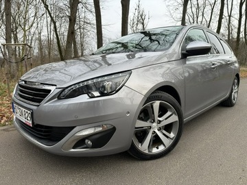 Peugeot 308 II SW 2.0 BlueHDi 150KM 2014 Peugeot 308 SW T9 2.0 HDi 150 KM Manual Navi